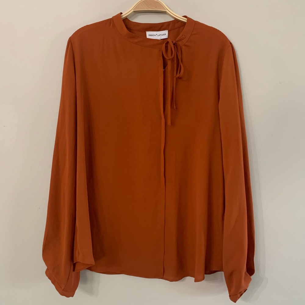 NEW GIBSON LATIMER Blouse Size:S